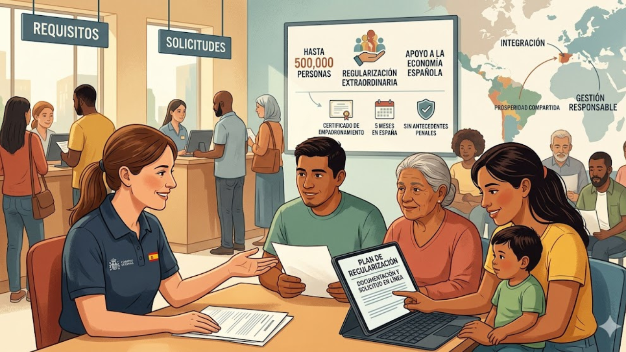 L’Espagne lance un vaste plan de régularisation des sans-papiers, concernant près de 500 000 personnes